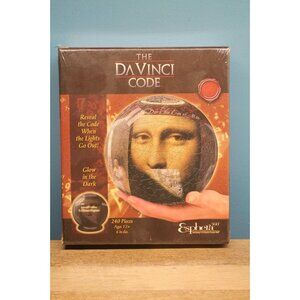 Factory Sealed 240 Piece Esphera Globe Puzzle-The Davinci Code-Glow in the dark‎